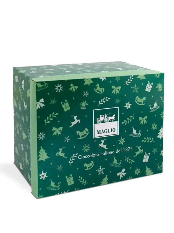 Cioccolato Maglio Christmas Maxi 1,35 kg scatola cioccolatini misti